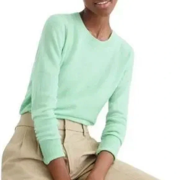 Crew Sweaters Jcrew Womens Cashmere Classicfit Crewneck